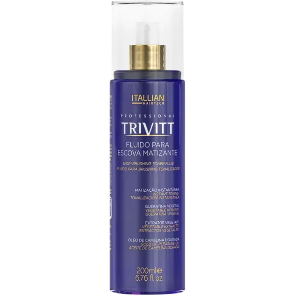 15215 - Fluido Para Escova Matizante 200ml Trivitt 15215 - Fluido Para Escova Matizante 200ml Trivitt